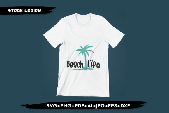 Beach Life Graphics for T-Shirt Designs Review