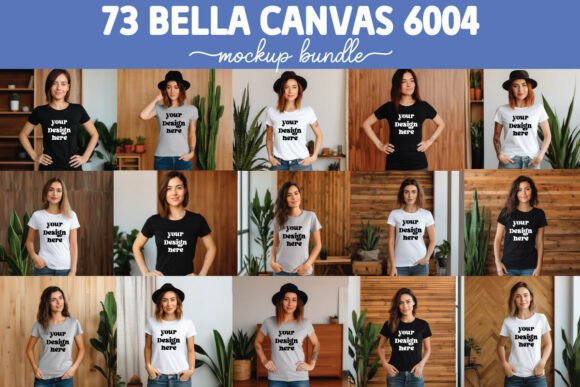 Bella Canvas 6004 Mockup Review: Graphics & Product Mockups