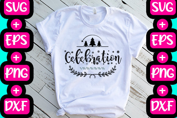 Celebration Graphics for T-Shirt Designs
