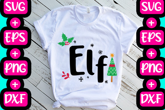 Elf Graphics for T-Shirt Designs & Local Branding